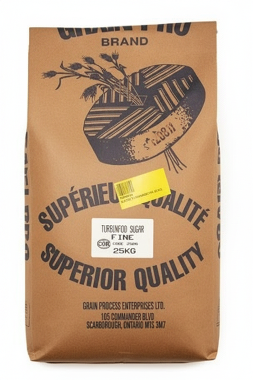 SUCRE TURBINADO FIN – 25 KG