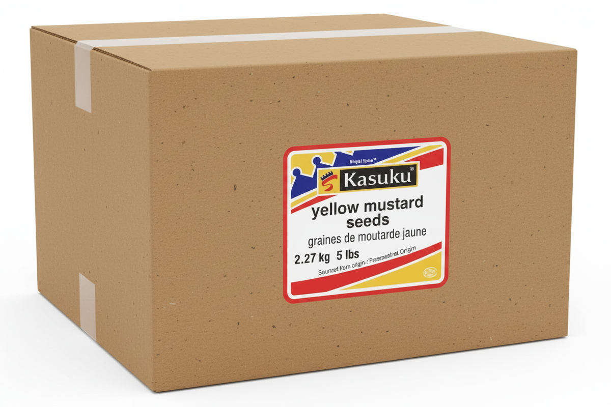 YELLOW MUSTARD SEEDS 2.27 kg