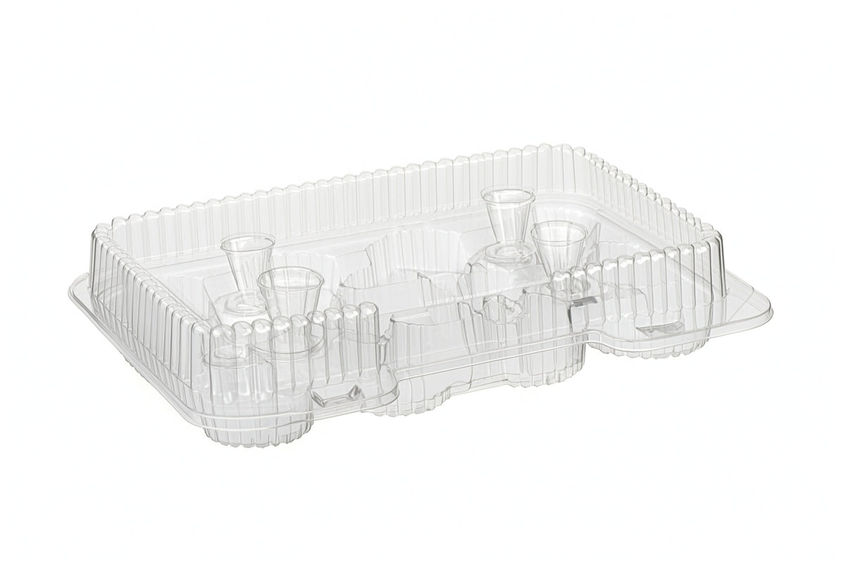 MINI MUFFIN(12) CONTAINER CLEAR OPS 500 units
