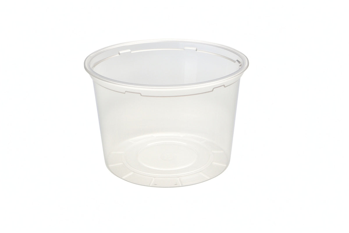 DELI CONTENANT 16 oz PPR CLEAR 500 units