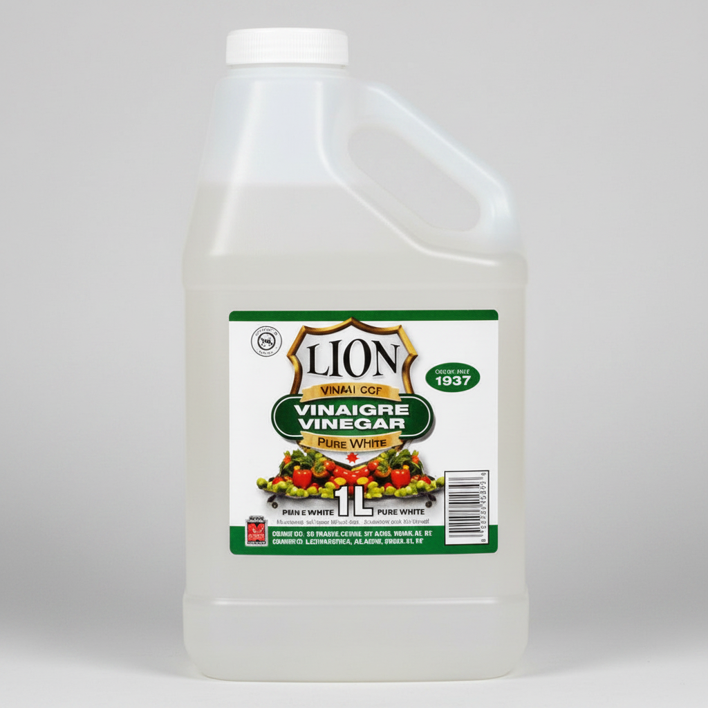 VINAIGRE BLANC 5 % – LION – 4 L