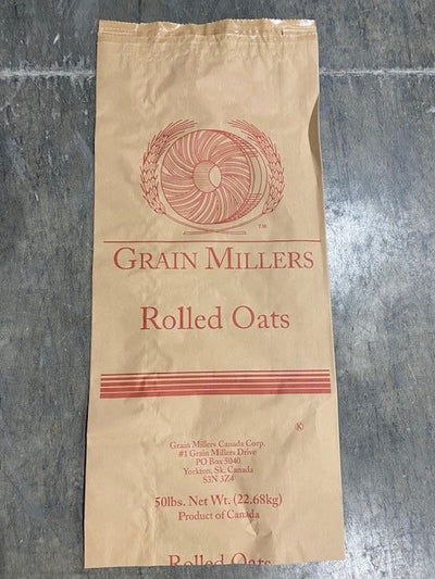 REGULAR ROLLED OATS NO 5 GLUTEN FREE - 22.68 kg