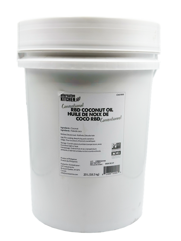 COCONUT OIL RBD (REFINED, BLEACHED AND DEODORIZED) 18.5 kg