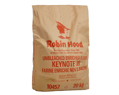KEYNOTE STRONG BAKER'S FLOUR UNBLEACHED - ROBIN HOOD - 20kg
