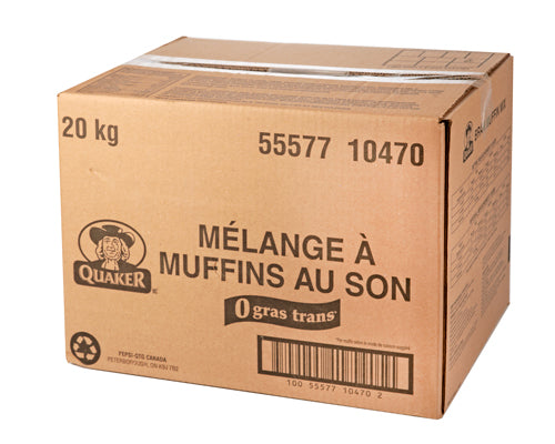 BRAN MUFFIN MIX - QUAKER 20 kg