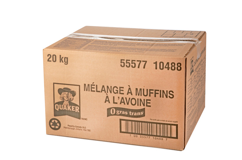 OATMEAL MUFFIN MIX - QUAKER 20 kg