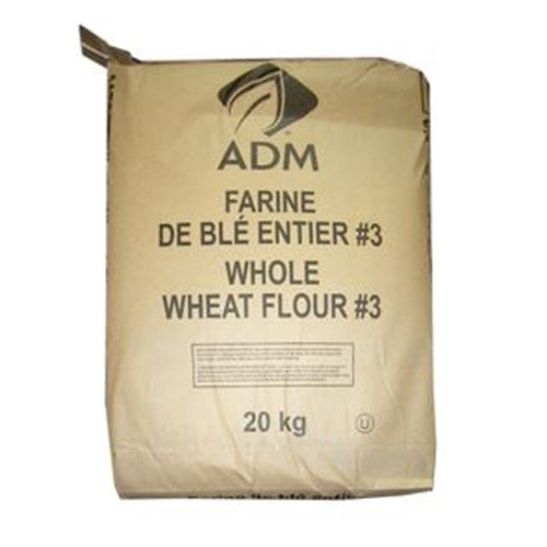 WHOLE WHEAT FLOUR NO.3 NO ADA - ADM - 20kg