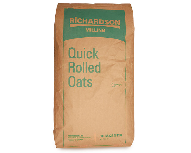 QUICK ROLLED OATS - RICHARDSON - 50lbs 22.68kg