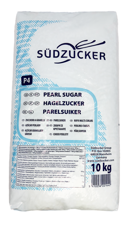 PEARL SUGAR P4 LARGE (4 x 8 mm) C40 - 10 kg