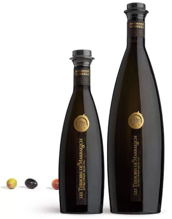 EXTRA VIRGIN OLIVE ORGANIC OIL ULTRA-PREMIUM LES TERROIRS DE MARRAKECH - ATLAS - 12 X 500 ml