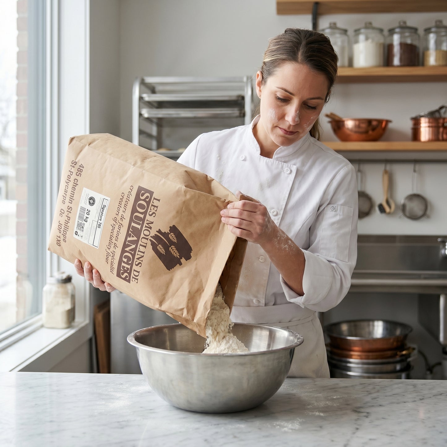 SIGNATURE FLOUR T65 - LES MOULINS DE SOULANGES - 20kg