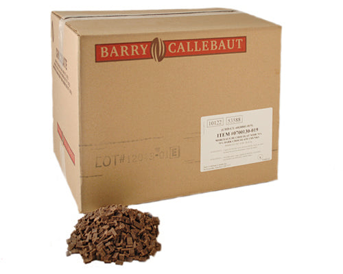 DARK CHOCOLATE CHUNK 70% 2000CT - BARRY CALLEBAUT - 45 lbs 20.412 kg