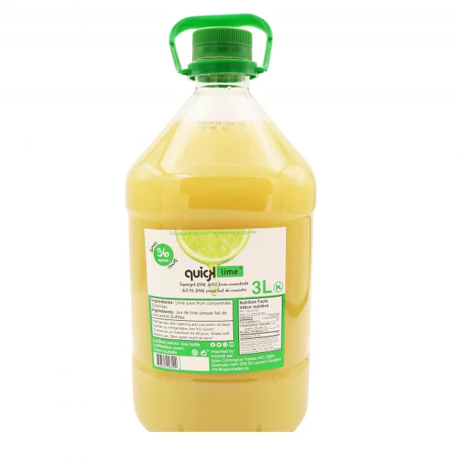 LIME JUICE - QUICKLIME 3 litres