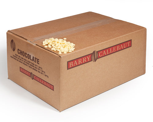 ULTIMATE WHITE CHOCOLATE COUVERTURE W2 - BARRY CALLEBAUT - 30lbs 13.608kg