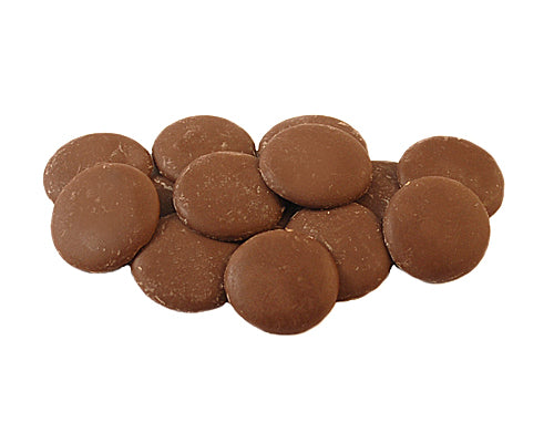 MILK CHOCOLATE COMPOSED PISTOLES - VAN LEER - 30lb 13.608kg