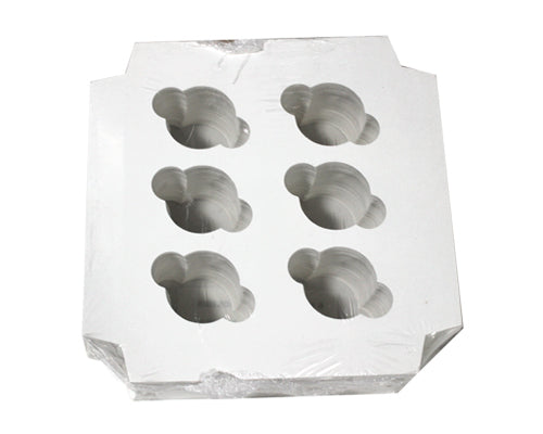 CUPCAKE INSERT 6 MINI 100 UNITS 100 units