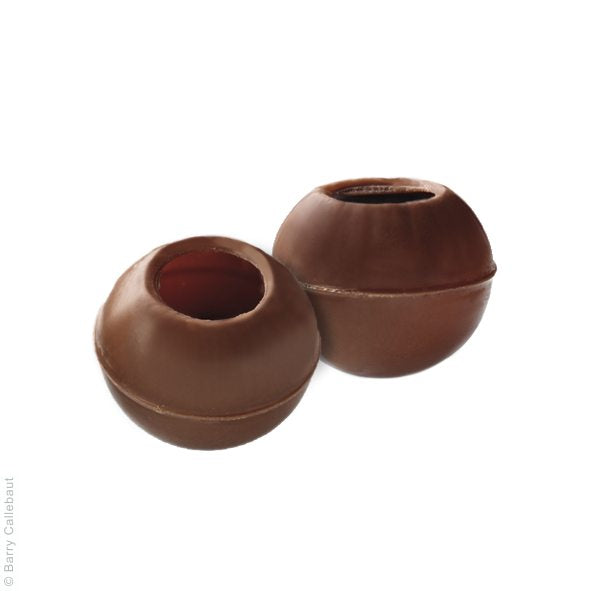 MILK TRUFFLE SHELLS - BARRY CALLEBAUT - 504 units