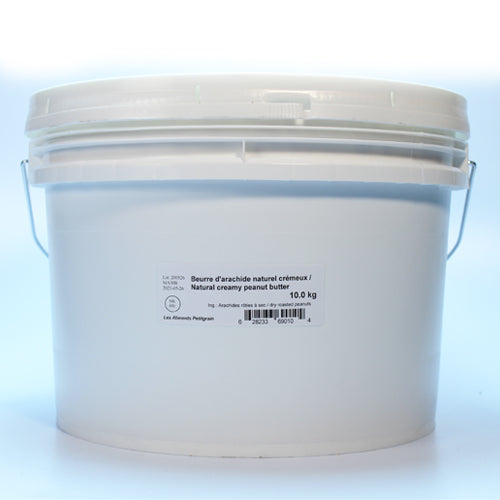 CREAMY NATURAL PEANUT BUTTER 10 kg