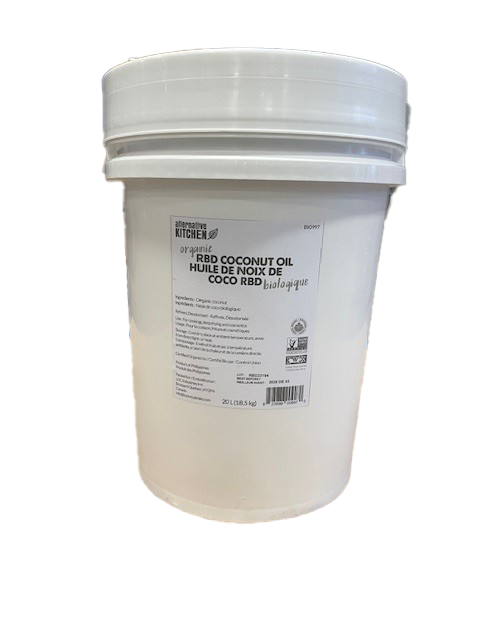 ORGANIC COCONUT OIL RBD (REFINED, BLEACHED AND DEODORIZED) - 18.5 kg