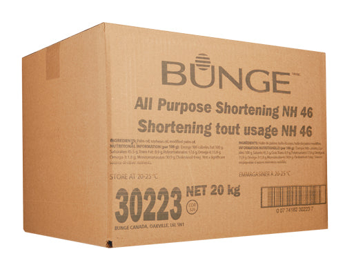 ALL PURPOSE SHORTENING NH46 - BUNGE 20 kg