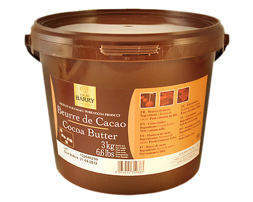 COCOA BUTTER DROPS - BARRY CALLEBAUT - 3kg