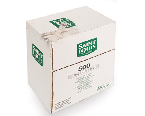 WHITE SUGAR STICK - SAINT LOUIS - 5 grams - 500 units