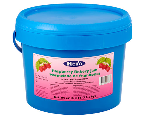 HERO UNSEEDED RASPBERRY MARMALADE 12.5 kg