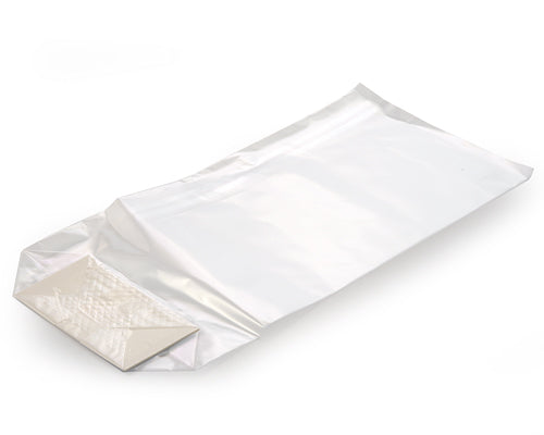CELLO BAGS WITH BOTTOM CARDBOARD 140 mm X 300 mm - 100 units