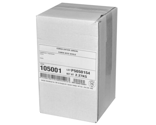 CUMIN SEED WHOLE AND DRIED - 2.27 kg