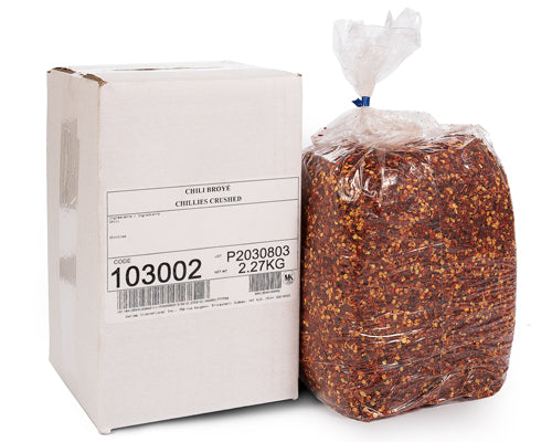 CRUSHED CHILLIES - 2.27 kg