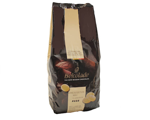 WHITE CHOCOLATE 30 % - BELCOLADE - 5kg - 2 units