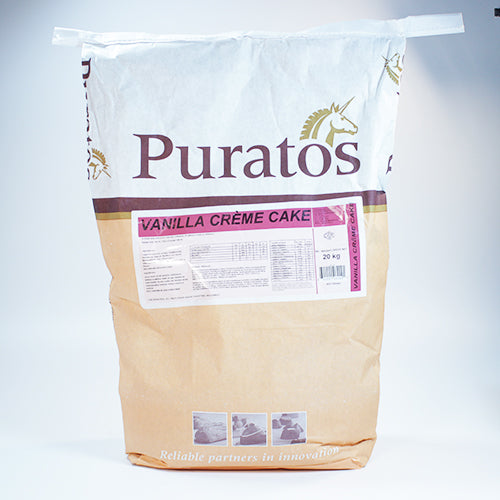 VANILLA CREAM CAKE MIX - PURATOS 20 kg