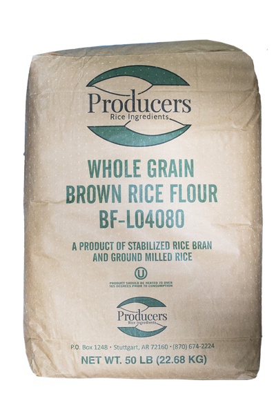 GLUTEN FREE BROWN RICE FLOUR - 22.68kg