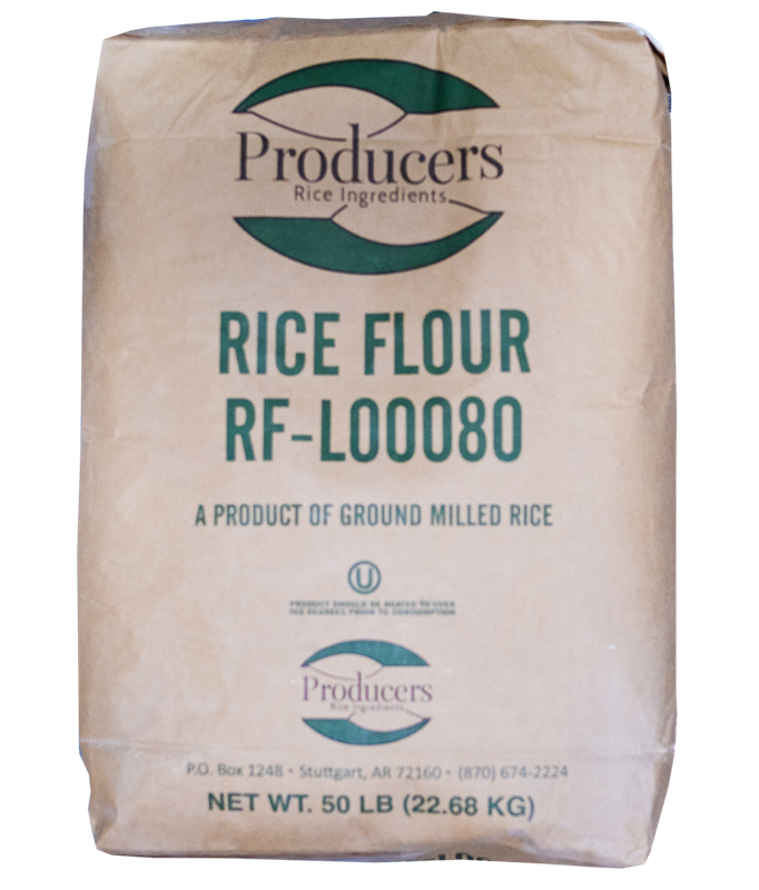 GLUTEN FREE WHITE RICE FLOUR - 22.68kg