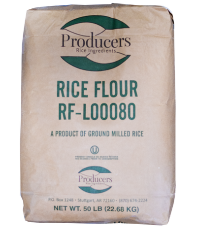 GLUTEN FREE WHITE RICE FLOUR - 22.68kg