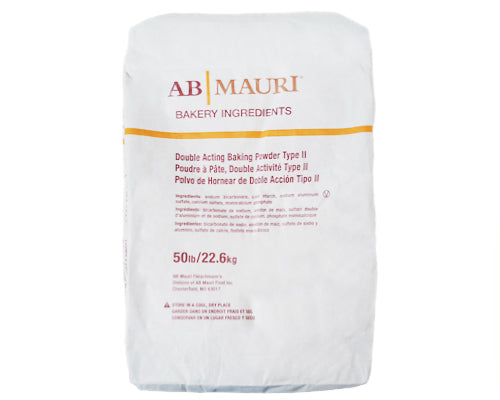 DOUBLE ACTING BAKING POWDER TYPE II - 50 lbs - 22.68 kg