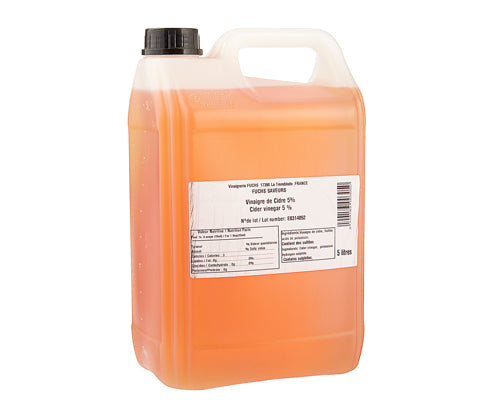 CIDER VINEGAR 5% - FUCHS SAVEURS 5 litres