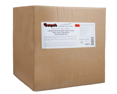 GRAHAM CRACKER CRUST MIX - GUMPERT 30 lbs -13.608 kg