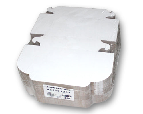 CAKE BOX 8 x 5.5 x 3.5 250 units