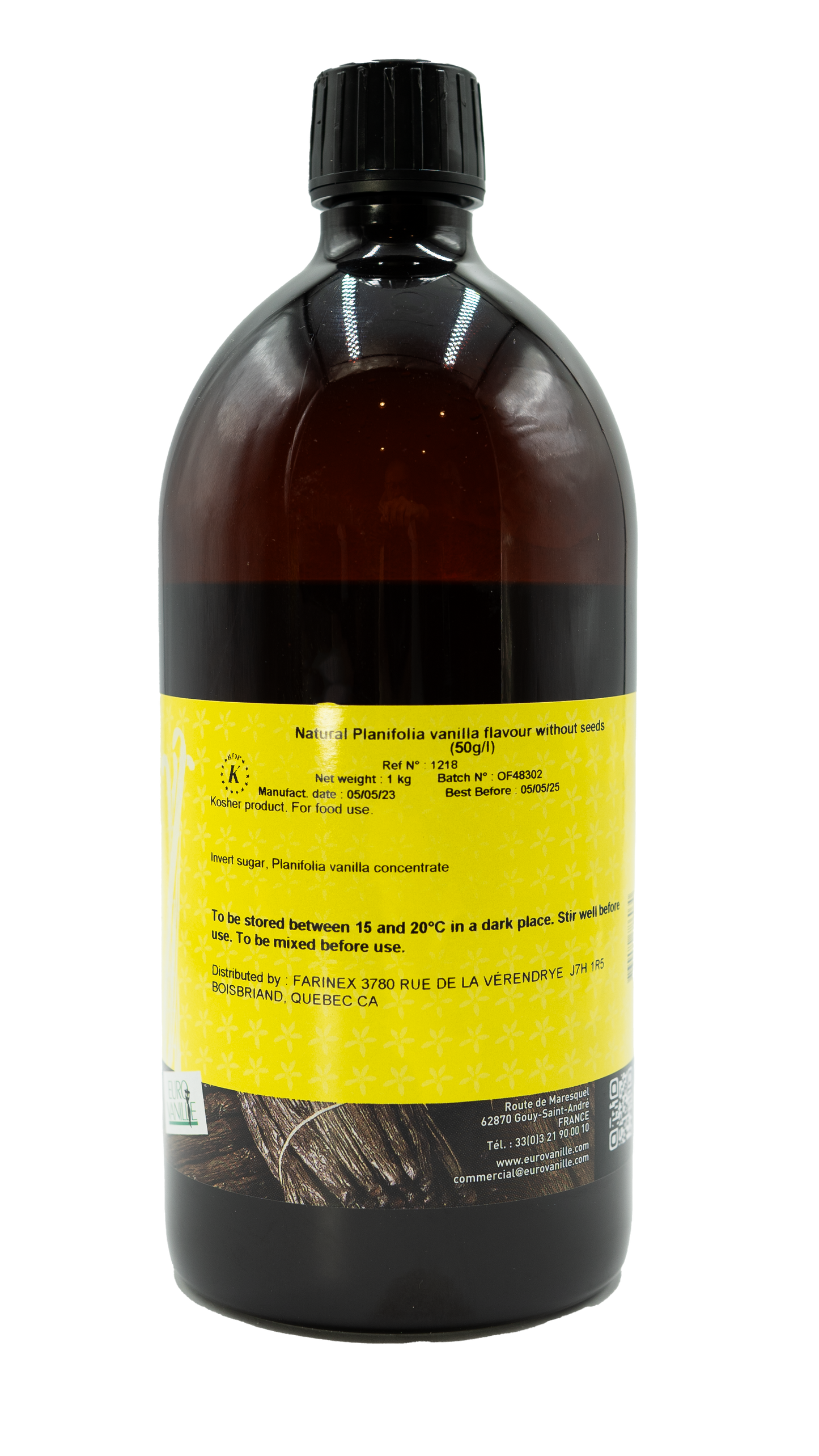 PURE VANILLA EXTRACT (PLANIFOLIA 50 g) 1 kg