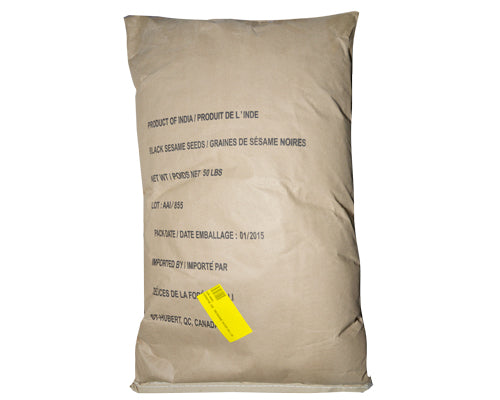 BLACK SESAME SEED - GROVER 50 lb