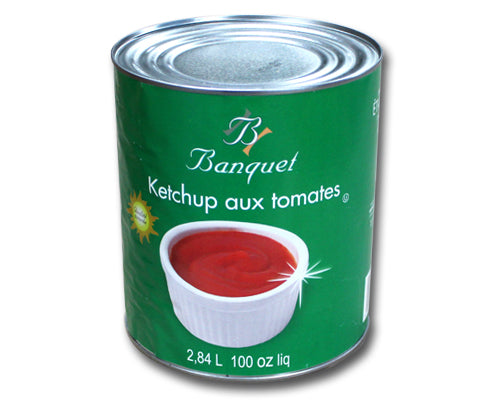 TOMATO KETCHUP - BANQUET 100 oz