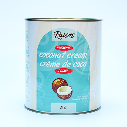 COCONUT CREAM 17-18% SULFITES FREE - 3 l