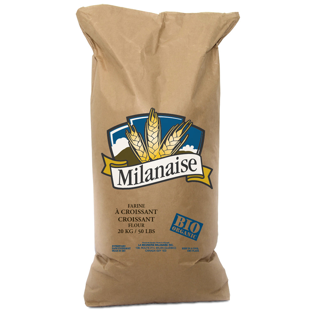 ORGANIC CROISSANT FLOUR - MILANAISE - 20kg