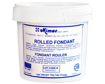 ROLLED FONDANT ICING (REGALICE) - MIMAC 5 kg