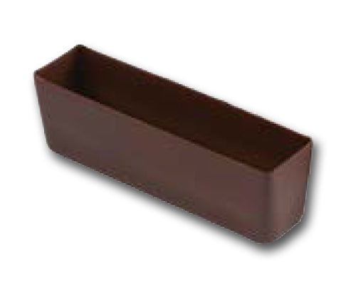 RECTANGULAR SEMI-SWEET CHOCOLATE CUP - MONA LISA - 100 units