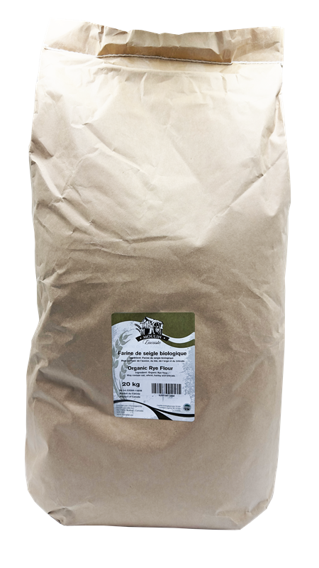 ORGANIC RYE FLOUR - MOULIN LACOSTE - 20kg