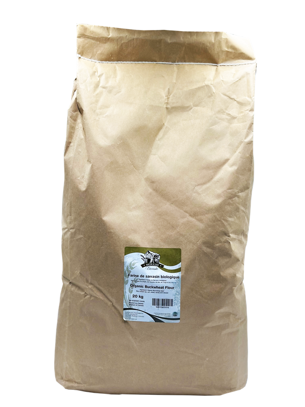 ORGANIC BUCKWHEAT FLOUR - MOULIN LACOSTE - 20kg