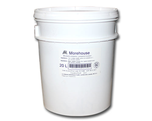 PREPARED YELLOW MUSTARD - MOREHOUSE 20 litres