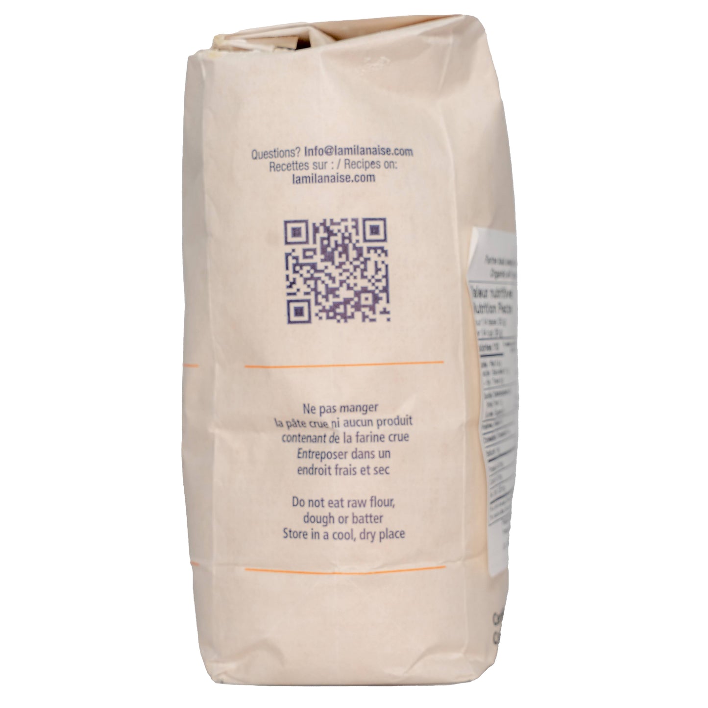 ORGANIC UNBLEACHED WHITE ALL-PURPOSE FLOUR – LA MILANAISE 2KG